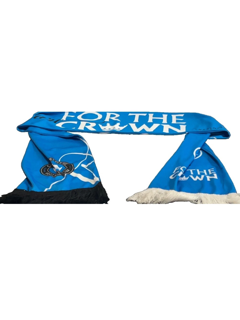 Charlotte FC For the Crown Blue Scarf Season Ticket Exclusive Extremely RARE
